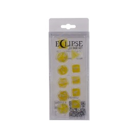 Ultra PRO - Eclipse 11 Dice Set (Lemon Yellow) - Great Dice Set for All Kinds of Card Games and Board Games Such As, DND, MTG, and RPG - UP Your Game with Ultra PRO