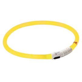 Kerbl Maxi Safe Led Collar, 55 cm, Yellow