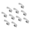 10Pcs Zipper Foot Stainless Steel Multifunctional Strong Practical Sewing Machine