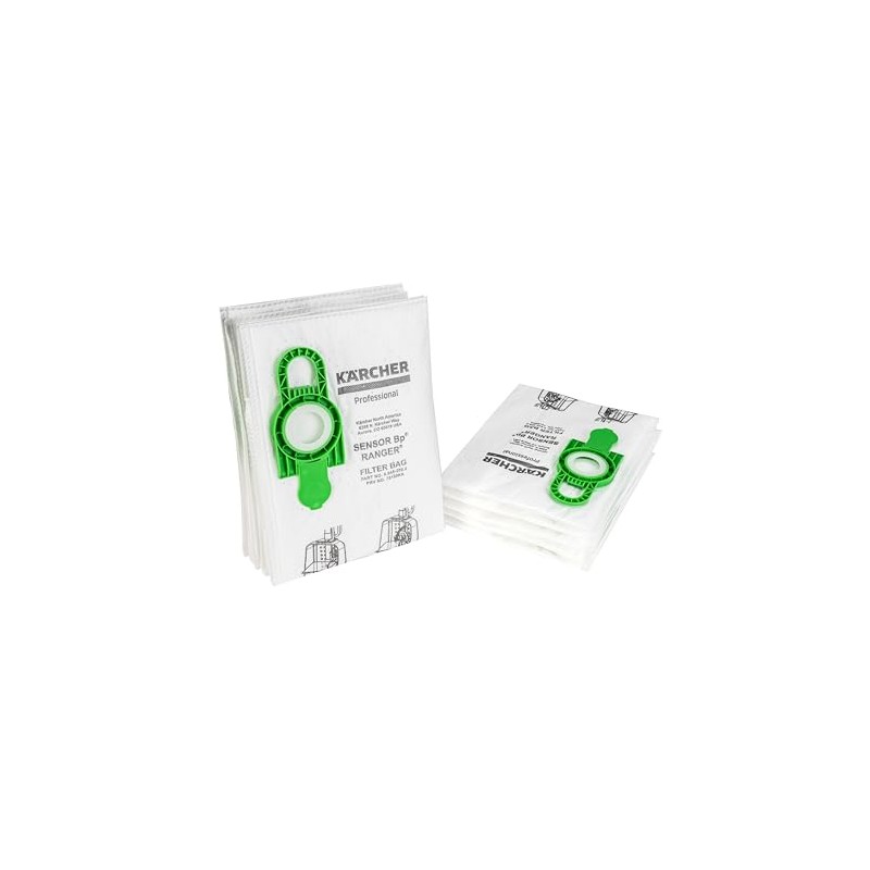 Kärcher - 10 Pack Vacuum Bags for Karcher Ranger Upright