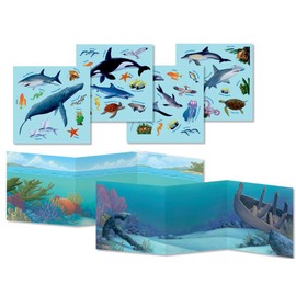 Peaceable Kingdom Press /Sticker Fun! Ocean Animals Reusable Sticker Tote
