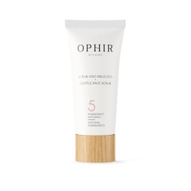 OPHIR Gentle Face Scrub with 5 Natural Ingredients - Face Cleanser & Effectively Removes Dead Skin - Face Scrub for Soft, Smooth & Cleansed Skin - 50 ml