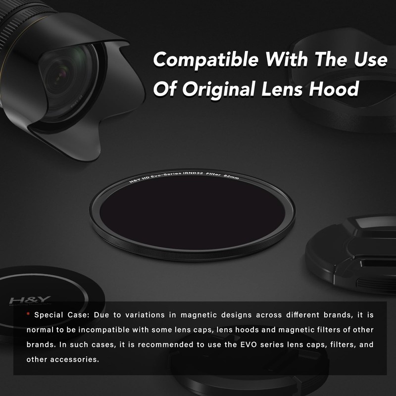 H&Y 72mm ND Filter IRND1000 ND Filter Neutral Density Filter