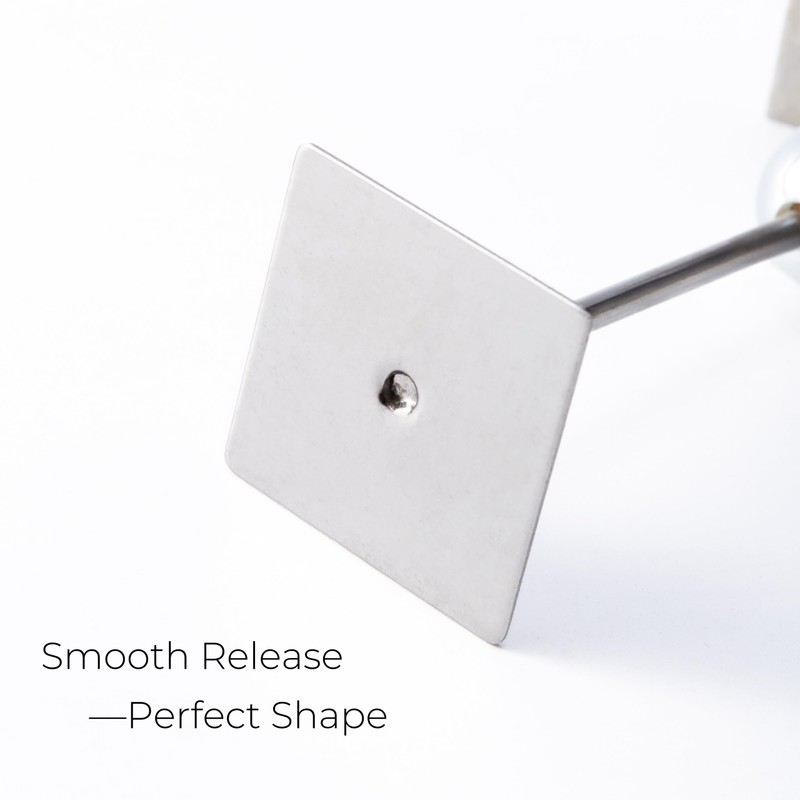 Square Egg Press for Hard Boiled Eggs Mold, Egg Cuber