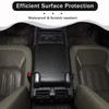 HIRUFAIT Center Console Armrest Cover Compatible with Land Rover Defender