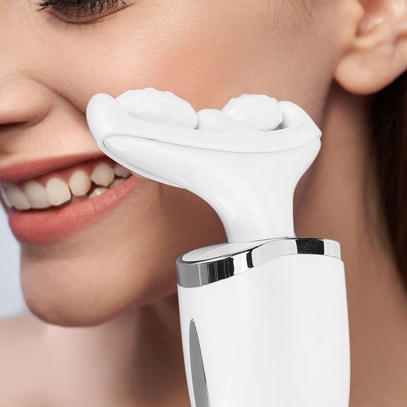 Firming Wrinkle Removal Massger for Neck Face Color LED Heating