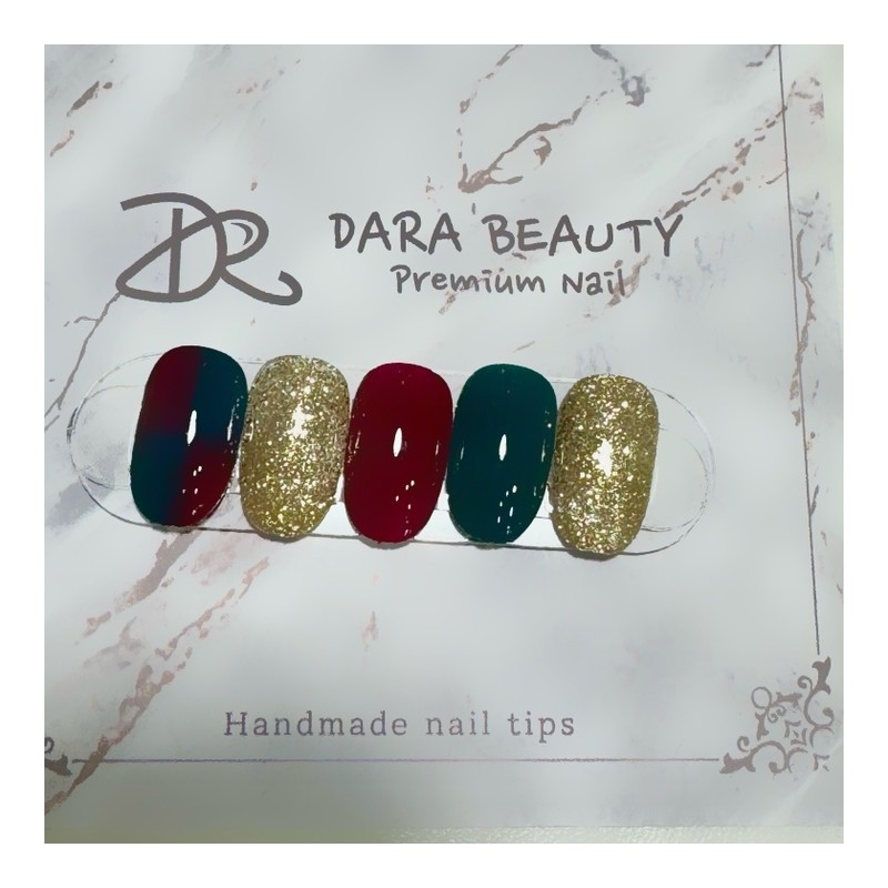 Dara Beauty December Art of the MonthChristmas Nail❣ - Not