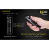 Nitecore E4K 4400 Lumen EDC Compact Rechargeable Flashlight with LumenTac