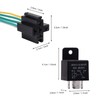 Ehdis Car Truck Relay Socket Harness Kit 5 Pin 5