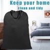 LOLOMLO Extra Large Canvas Laundry Bags with Handles & Drawstring