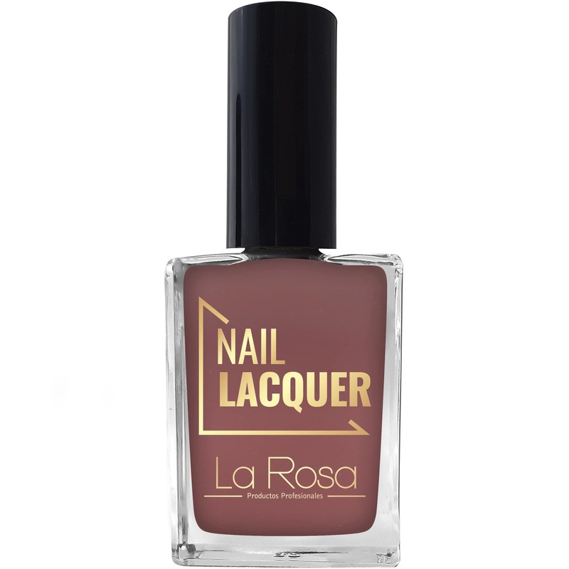 La Rosa Productos Profesionales Nagellack Energiegeladene Farbe mit richtiger Deckkraft