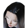 CiCiCa Lace Front Wigs,26 Inches Long Wig,Straight Wig,Ombre Black Roots