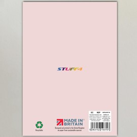 Stuff4 Nanny Mothers Day Card - Roarsome Nannysaurus - Happy Birthday Card for Nanny Grandma Nana from Grandson Granddaughter, A5 Dinosaur Bday Greeting Cards