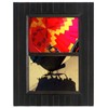 Eosglac 5x7 Collage Picture Frame Distressed Black, 2-Opening Timbermount Rustic