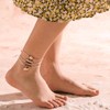 Chicque Bohemian Pearl Shell Anklet Set Scallop Bead Foot Accessories