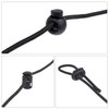 Kare & Kind 30 Pcs Plastic Cord Locks & Elastic