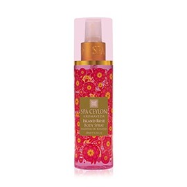 SPA CEYLON Island Rose Body Spray | Floral Aromatic Fragrance Mist for Women |Refreshing Body Spray Perfume with Rose Geranium Oil