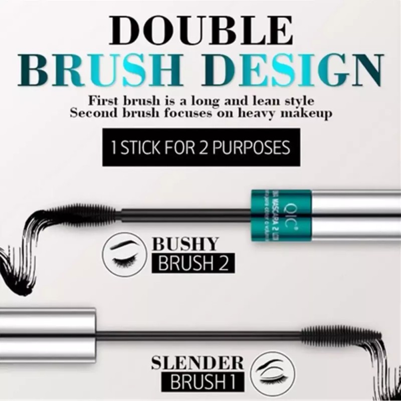 Lashy Cosmetic 2팩 래시 코스메틱 마스카라 5배 더 긴 블랙