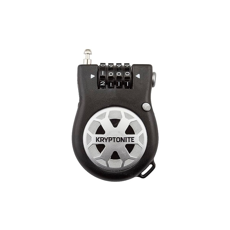 Kryptonite R2 2.4mm Retractor Combo Cable Bicycle Lock