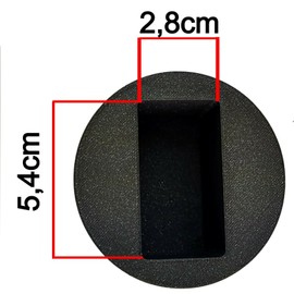 ULROAD ULROAD Einsatz Getr?nkehalter Auto PKW LKW Getr?nkehaltereinsatz fr e-Zigarette E-Shisha Autohalter eZigarette Autohalterung Halter Halterung Zubeh?r Verdampfer