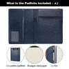 Wonderpool A5 Faux Leather Clipboard Partfolio Recipe Binder Notepad Forms