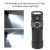 Portable Mini Pocket LED USB Flashlight Waterproof White Light Ultra