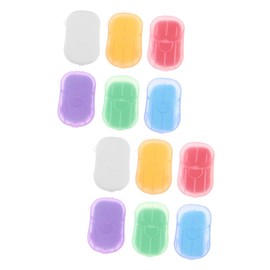 Sosoport Portable Travel Soap Sheets Compact Paper Soap for Hand Washing Outdoor Camping Hiking Assorted Fragrances Rose Lavender Milk Orange