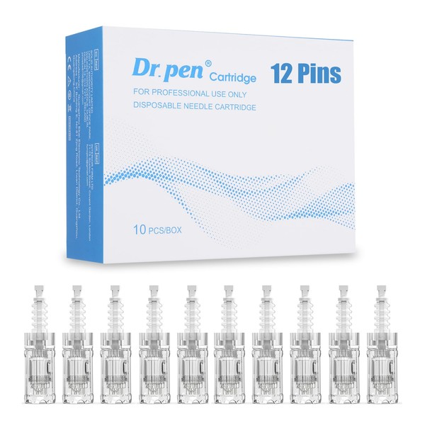 Dr.pen Ultima A10 Cartridges 12 Pins Pack of 10 -