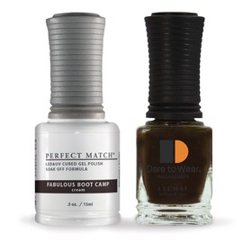 LeChat Perfect Match Gel Polish, Fabulous Boot Camp, 0.5 Fl Oz