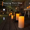 Homemory 10" x 4" Large Waterproof Outdoor Flameless Candles with