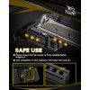 RENO Trailer Hitch, Aluminum Tow Hitch with 3/4" D-Ring Shackle
