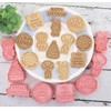 Eidoct 8PCS Cookie Cutters Shapes Baking Set Moulds Cookie Cutters
