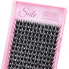 SULV DIY False Lash Extension Clusters D Curl 144 Pcs