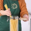 KKC HOME ACCENTS Glass Pasta Storage Container with Measuring Tool,Glass