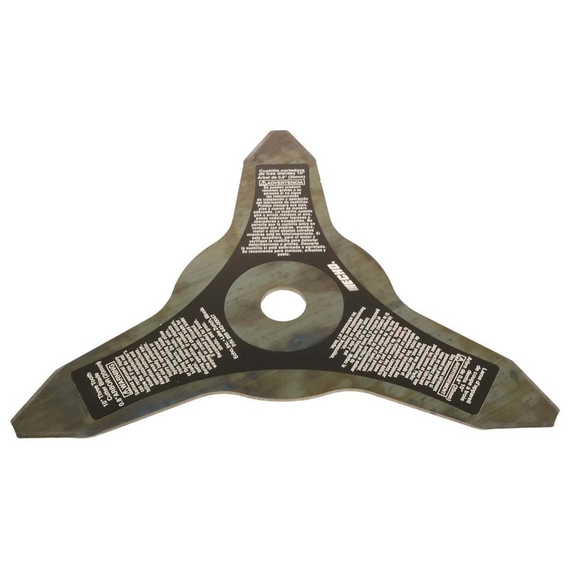 Echo 99944200047 3-Tooth Grass & Weed Blade (20mm Arbor)