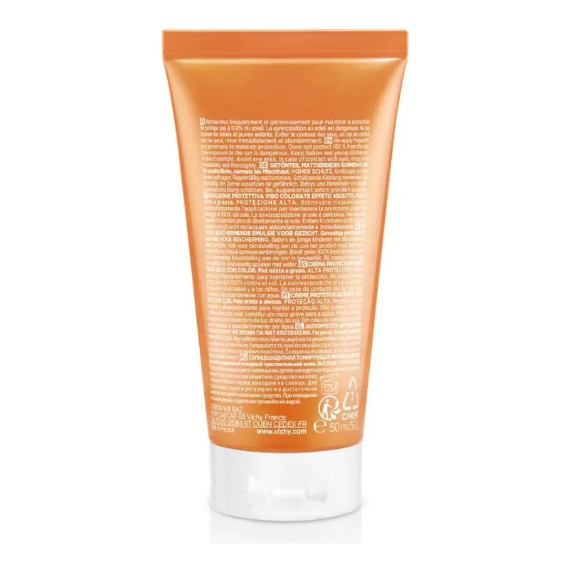 Protector Solar Facial Capital Soleil Fps 50 de 50ml Vichy