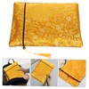 TEHAUX Versatile Zipper Storage Pouch for Documents Pens More Pattern