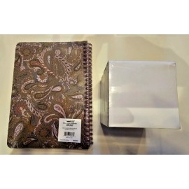 Vera Bradley PRINTED Note Cube + Small Spiral Notebook - U Choose (New & Sealed) - Buta Spray