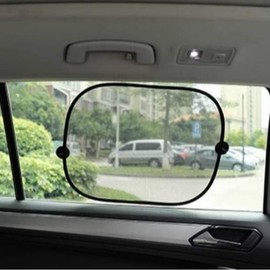 JQ 1 pair (2 pieces) of car suction sunshades / 차량용 흡착 햇빛 가리개 1쌍 (2개)