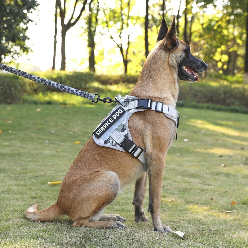 Belababy Tactical Anti Pull Dog Harness Small Medium Large Dog,