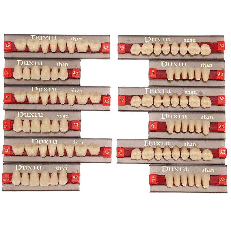 Resin Tooth Acrylic Resin Denture Teeth Dental Resin False Teeth