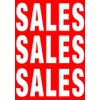 PCL Media ltd Printed Sale Posters Window Sign Sale Size