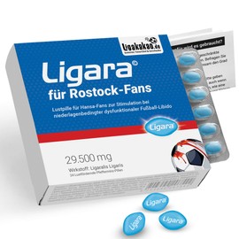 Ligara® für Rostock Fanartikel Geschenk Geburtstag Fans (1x Einzeldosis) Männergeschenke by Ligakakao.de