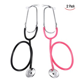 iPobie 2 Pcs Stethoscope Toy,Pretend Play Doctor's Set Role-playing Games Toys for Children