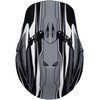 Raider 2131914 GX3 Unisex-Child MX Off-Road Helmet (Black/Silver, Youth Medium)