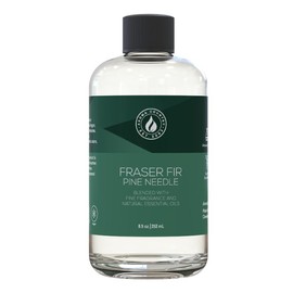 Fraser Fir/Pine Needle Scented Essential Oil/Reed Diffuser Oil Refill (8.5 Fl. oz.) for Reed Diffusers, Electric Diffuser Oil Machines, and Oil Warmers - Natural, Organic Fraser Fir Diffuser Oil