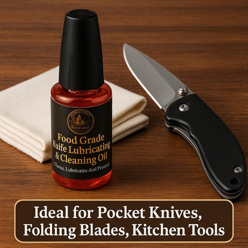 Knife Blade Cleaning Lubricant/Knife Pivot Oil/Food Grade