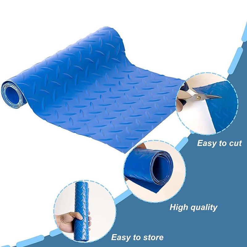 YUEWO 2 Rolls Swimming Pool Ladder Mat, Non-Slip Pool Step