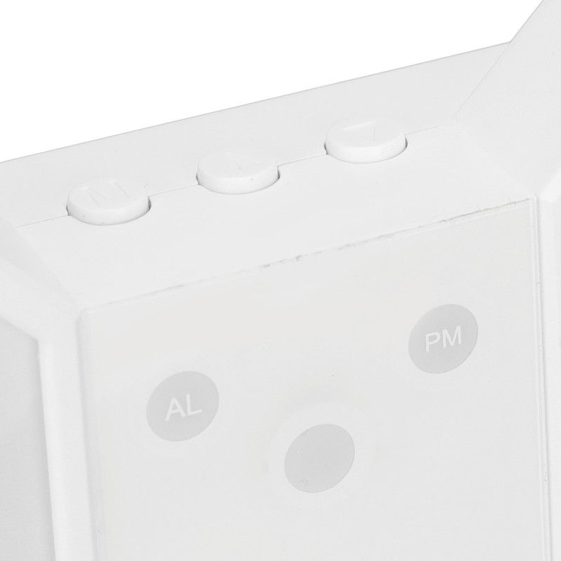 3D LED Digital Clock Dimmable Snooze Time Memory 12/24 Date