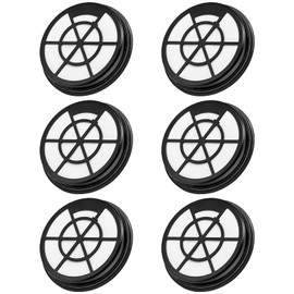 Kaulolado NEN110A/NEN110B/NEN110D Vacuum Filter for Eureka, Compatible with Eureka WhirlWind Bagless Canister Vacuum Cleaner, 6 Pack Inlet Frame and Sponge Filter